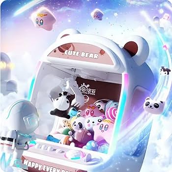 クレーンゲーム UFOキャッチャー ぬいぐるみ カプセル付き クレーンゲーム 家庭用、子供クレーンゲーム ufoキャッチャー 2